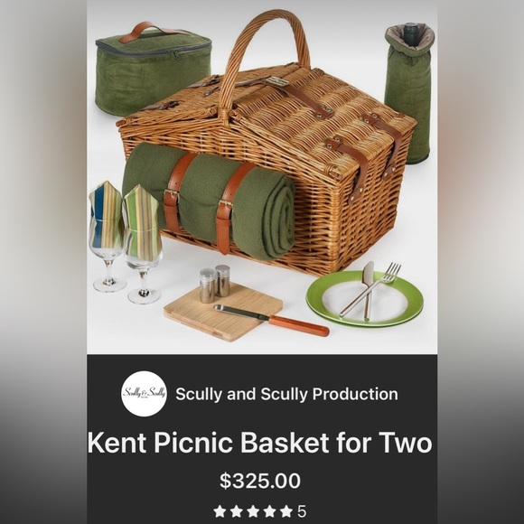 Kent Picnic Basket for Two